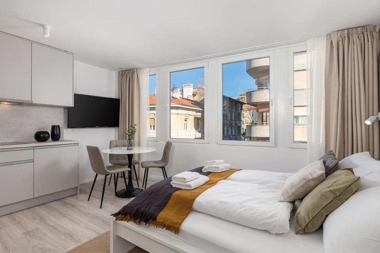 Apartments Penkala Rijeka Buitenkant foto